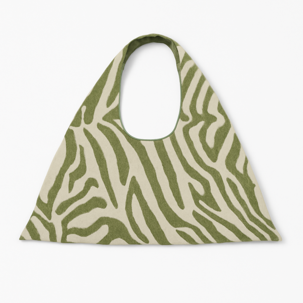 The Statement Bag — Large Upholstery Textile Hobo