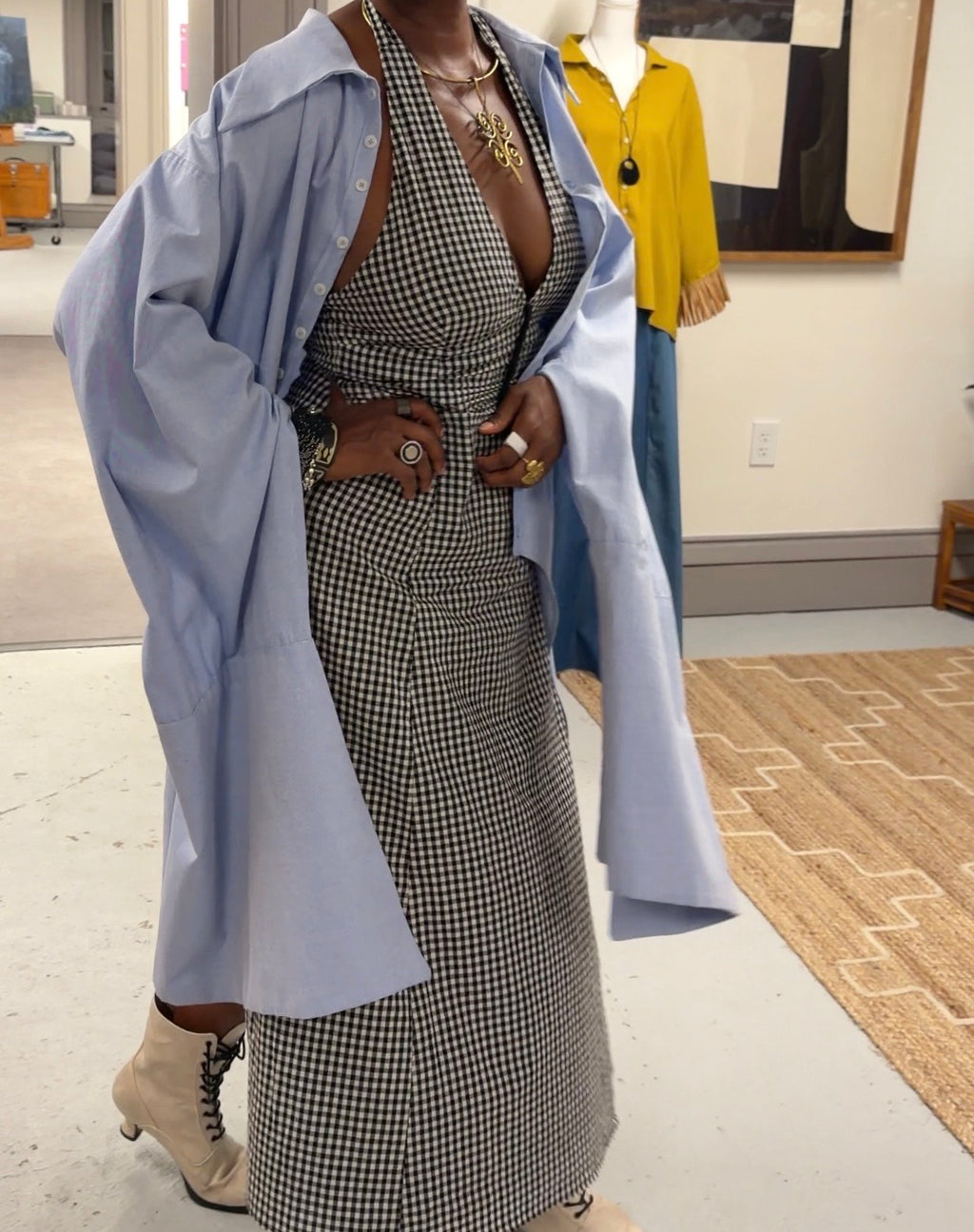 Madame Koko Button-up