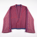 Oversized Houndstooth Cardigan