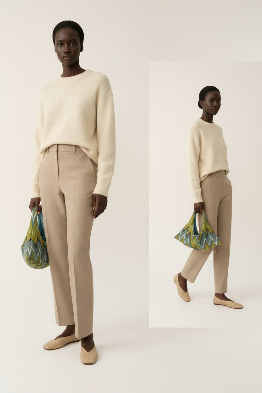 The Carry-All Mini — Upholstery Textile Hobo